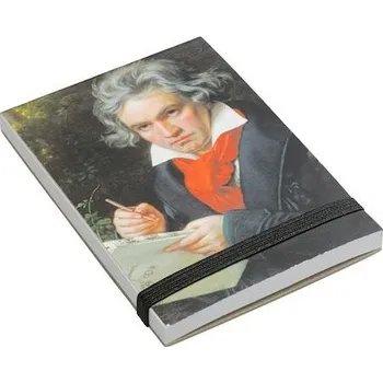 Zápisník VIENNA WORLD Bloček - zápisník BEETHOVEN nelinkovaný