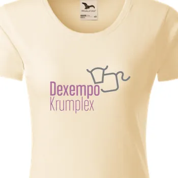 Dámské tričko Organická trička Vtipná | Organické triko "Dexempo Krumplex by Saxana"