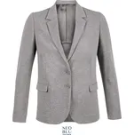 NEOBLU Blejzr Marcel Women piqué, dámský COT243170077u7-grey melang 42 Melír šedá