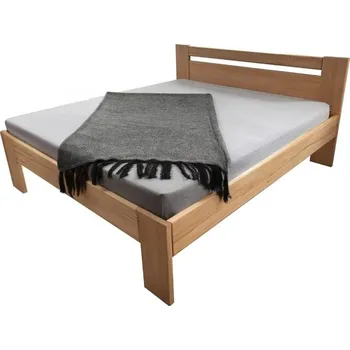 Postel Buková postel Radka, AKCE Výběr moření: Bezbarvý Lak, Rozměr postele: 180x200, Druh dřeva: Bukový masiv