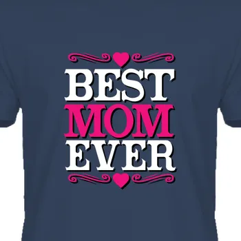 Organická trička Pro maminky | Bio tričko Best mom ever
