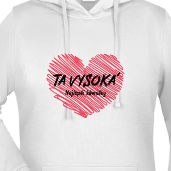 Dámská mikina Mikina BFF | Mikina Ta vysoká