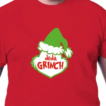 Pánské tričko Tričko Vánoce | Tričko Děda Grinch