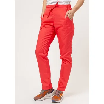Zdravotnický oděv Zdravotnické kalhoty Sunrise Basic FRESH - korálové