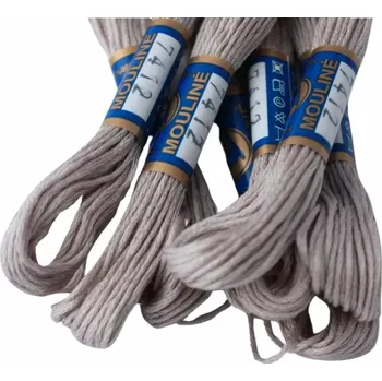 Příze Bavlnka na vyšívání MOULINE - 7412 (Vyšívací příze Mouline Niťárna)