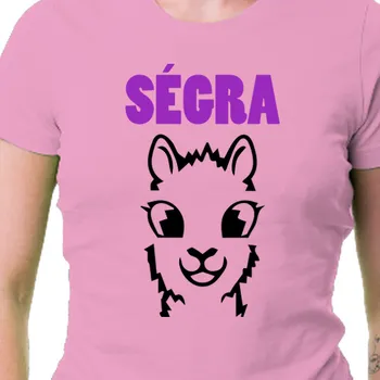 Dámské tričko Tričko Rodinné sety | Tričko Ségra lama