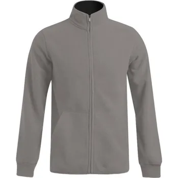 pracovní bunda Promodoro Bunda Promodoro 7971, dvojitá, fleecová, pánská COT40797185102-light grey/ M Šedá světlá/černá