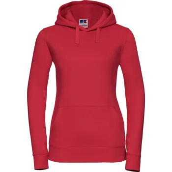 pracovní mikina Russell Mikina s kapucí Authentic 265F, dámská COT10265F24804-classic red XL Červená