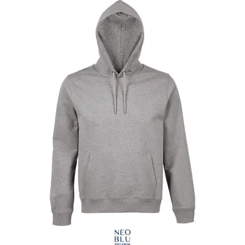 pracovní mikina NEOBLU Mikina s kapucí Nicholas Men, pánská COT24319607704-grey melang XL Melír šedá