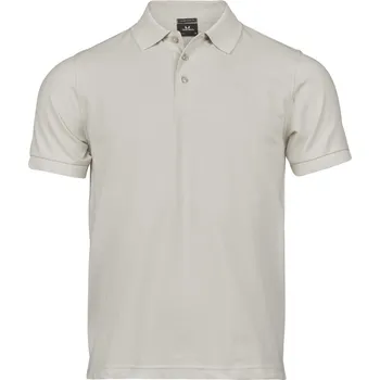 Pánské tričko TeeJays Polokošile TJ 1405, elastická, krátký rukáv, pánská COT181405ake04-cement XL Cement