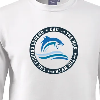 Pánská mikina Mikina Rybáři | Mikina Táta rybář