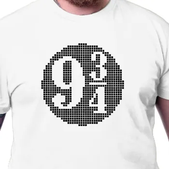 Pánské tričko Tričko Filmy a seriály | Tričko Harry Potter Nástupiště