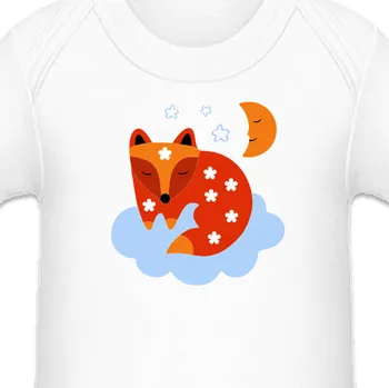 Kojenecký body Dětské body Zvířata | Dětské body Liška