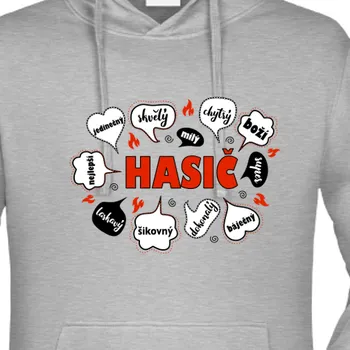 Pánská mikina Mikina Hasiči | Mikina Skvělý hasič