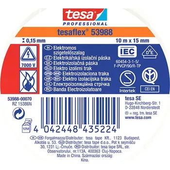 Izolační páska Elektroizolační páska bílá