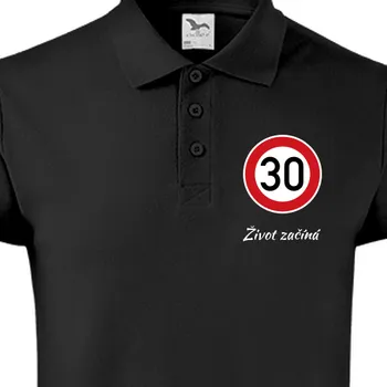 Polokošile K narozeninám | Pánská polokošile 30