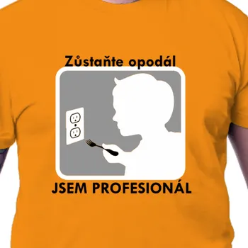 Tričko Elektrikáři | Tričko Jsem profesionál