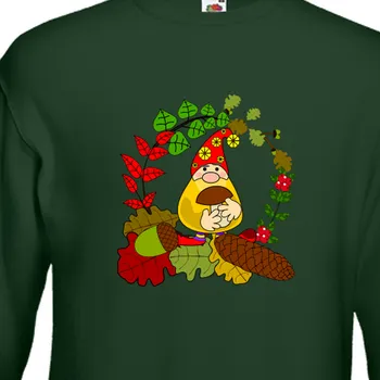 Pánská mikina Mikina Pro babičku | Mikina Lesní skřítek