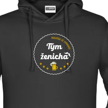 Pánská mikina Mikina Rozlučka se svobodou | Mikina Tým ženicha