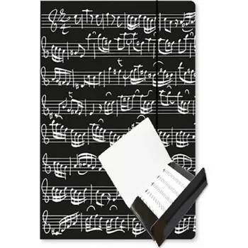 VIENNA WORLD Desky na noty B4 s partiturou černé