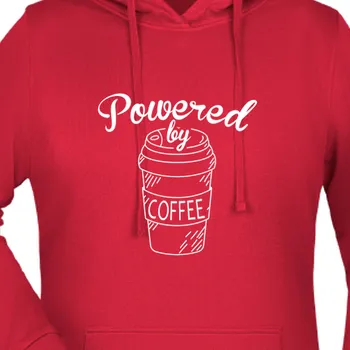 Dámská mikina Mikina Pro maminky | Mikina Powered by Coffee