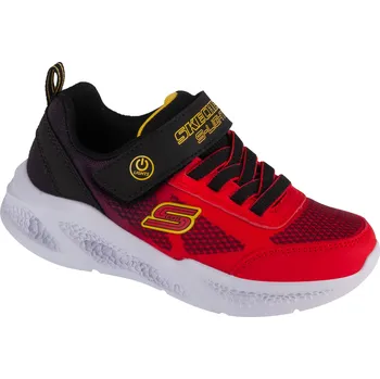 Chlapecké tenisky Chlapecké svítící tenisky Skechers Meteor-Lights - Krendox 401495L-RDBK Velikost: 32