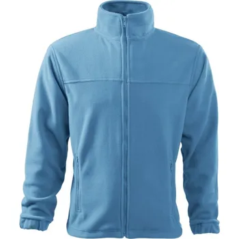 Pánská mikina RIMECK Mikina Jacket 501 na zip, fleece, pánská MAL-50114O7 2XL Modrá azurově