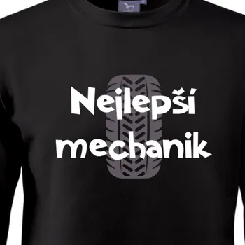 Pánská mikina Mikina Auta a motorky | Mikina Nejlepší mechanik