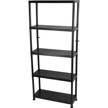 Dílenský regál Regál Racks RA8030, plastový, 5 polic, 800x300 mm