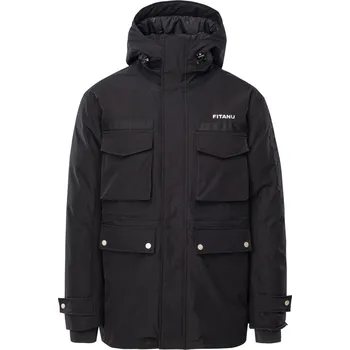 Pánská Zateplená bunda FITANU FORNAZ PRIMALOFT M000264613 – Šedá S