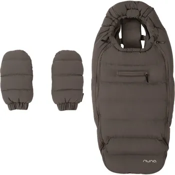 Dětské zboží Nuna winter stroller set footmuff & gloves w/bag thunder