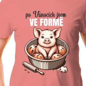 Pánské tričko Tričko Vtipná | Vtipné triko s prasetem