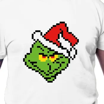 Tričko Vánoce | Grinch geek vánoční triko