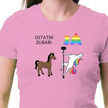 Dámské tričko Tričko Vtipná | Tričko Ostatní zubaři