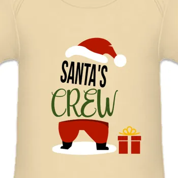 Kojenecký body Dětské body Vánoce | Dětské body Santa's crew