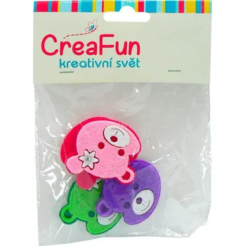 Magnetická kreslící tabulka Medvěd, 4ks 4,5x 4 cm