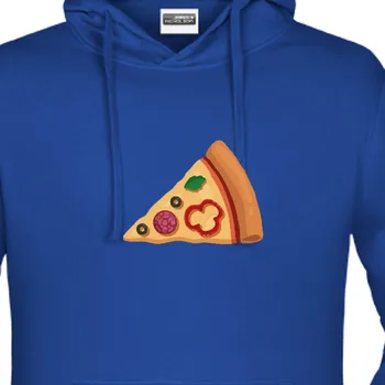 Pánská mikina Mikina Rodinné sety | Mikina Pizza kousek pro něho