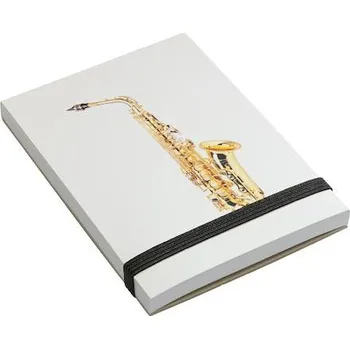 Zápisník VIENNA WORLD Bloček - zápisník SAXOFON, nelinkovaný
