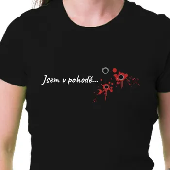 Dámské tričko Tričko Vtipná | Dámské 3D tričko Průstřely