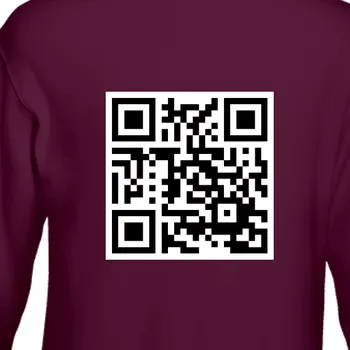 Pánská mikina Mikina Humor | Mikina QR code