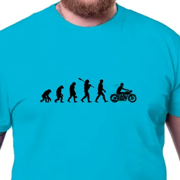 Pánské tričko Tričko Auta a motorky | Tričko pro motorkáře Evoluce