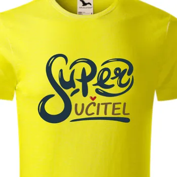 Pánské tričko Organická trička Učitelé | Organické tričko Super učitel