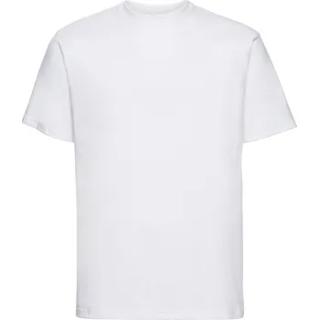 pracovní tričko Tričko Russell 180M, krátký rukáv COT10180M00103-white L Bílá