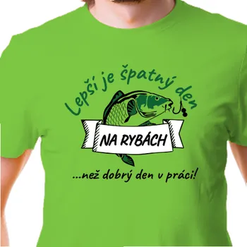 Pánské tričko Tričko Rybáři | Tričko Den na rybách
