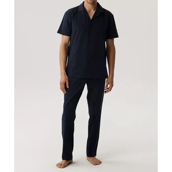 Pánská móda Atlantic BNMP-002 pyžamo kr/r S-2XL pánské pyžamo na zip tmavě šedá XXL