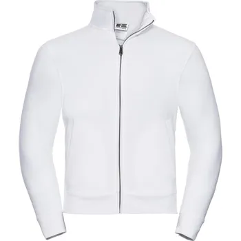Pracovní oblečení Russell Mikina 267M Authentic na zip, pánská COT10267M00100-white Bílá XS