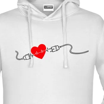 Pánská mikina Mikina Pro páry | Pánská mikina Srdce