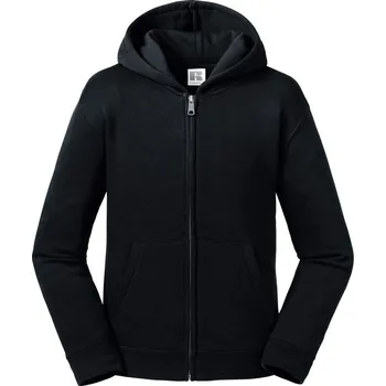 Russell Mikina s kapucí Authentic 266B, dětská COT10266B002a6-black Černá 140
