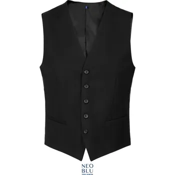 pracovní vesta NEOBLU Vesta Max Men, společenská, pánská COT243166n11n9-deep black 54 Černá deep