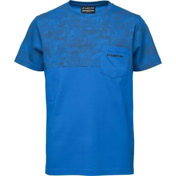 Chlapecké tričko Chlapecké triko Lotto WERN 116/122 Modrá, Šedá